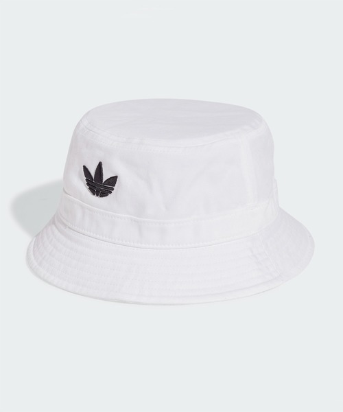 adidas(アディダス)の「adidas/アディダス HERI BUCKET HAT AC バケットハット 2026年 夏 夏服(ハット・メンズ・ブラック/ホワイト・60cm/57cm/54㎝)」の5枚目の写真