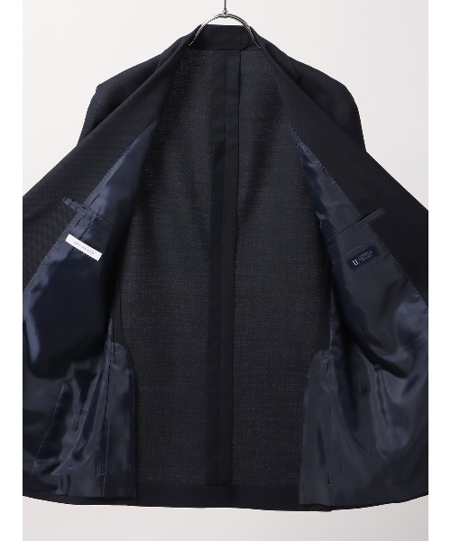SUIT SQUARE（スーツスクエア）の「最高ジャケット ウォッシャブル NON IRON 2WAYストレッチ 無地 CB06（テーラードジャケット・メンズ・グレー系/ネイビー系・LL/L/M/S/3L）」の18枚目の写真