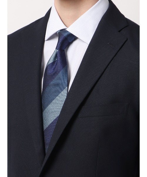 SUIT SQUARE（スーツスクエア）の「最高ジャケット ウォッシャブル NON IRON 2WAYストレッチ 無地 CB06（テーラードジャケット・メンズ・グレー系/ネイビー系・LL/L/M/S/3L）」の19枚目の写真