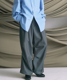MAISON SPECIAL（メゾンスペシャル）の「《UNISEX》4 Colors Chambray Washable Wool Prime-Wide Snow Pants/4色シャンブレーウォッシャブルウールプライムワイドスノーパンツ【MAISON SPECIAL/メゾンスペシャル】（カーゴパンツ）」