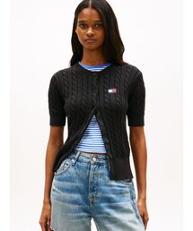 TOMMY JEANS（トミー ジーンズ）の「サマーケーブルカーディガン（ニット/セーター）」
