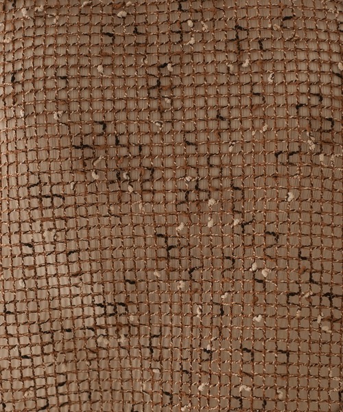 ANGIE（アンジー）の「クロップド メッシュ シアートップス（Tシャツ/カットソー・レディース・ブラック/アイボリー/ベージュ・FREE）」の15枚目の写真