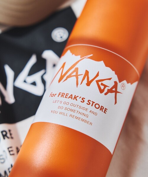 NANGA（ナンガ）の「NANGA × Hydro Flask × FREAK'S STORE/ナンガ × ハイドロフラスク × フリークスストア 別注 24oz STANDARD MOUTH ハイドロフラスク スタンダードマウス（水筒・メンズ・ブラック/オレンジ・ONE SIZE）」の22枚目の写真
