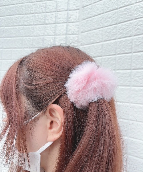 ★acca ファー ヘアゴム シュシュ★未使用★ org.jpg