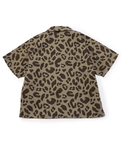 BREEZE（ブリーズ）の「【リンク/ジュニア対応】NEWシェフ半袖シャツ（シャツ/ブラウス・キッズ・オフホワイト/ブラウン/レインボー/ストライプ・80/90/100/110/120/130/140/150/160）」の15枚目の写真