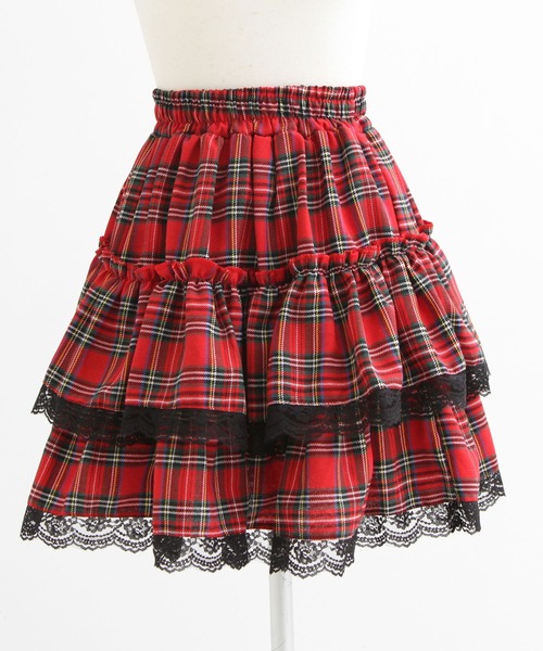 【VIP SALE】DOLCE&GABBANA ジャングル柄 ティアード スカート DOLCE&GABBANA レーススカート