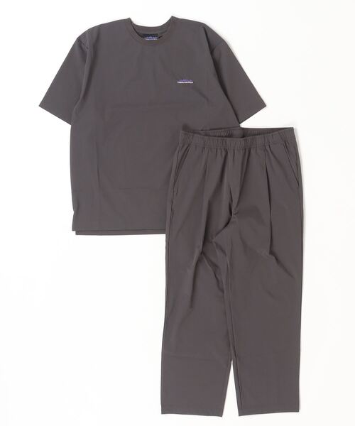 THOUSAND MILE（サウザンドマイル）の「【THOUSAND MILE】 SHORT SLEEVE T-SHIRT&LONG PANTS SETショートスリーブティーシャツアンドロングパンツセット（Tシャツ/カットソー・メンズ・ブラック/オリーブ/チャコール・MEDIUM/LARGE/X-LARGE）」の10枚目の写真