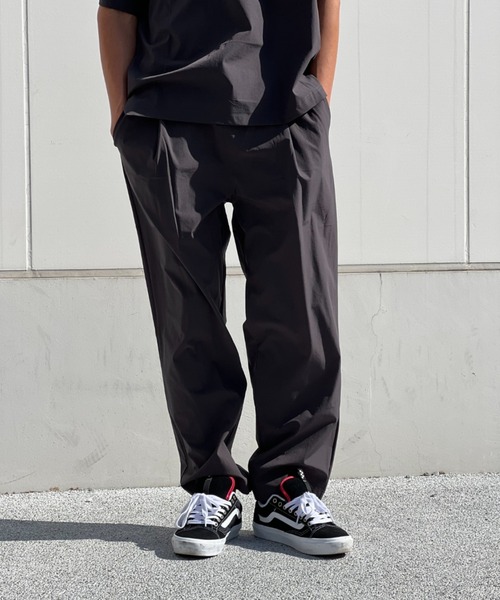 THOUSAND MILE（サウザンドマイル）の「【THOUSAND MILE】 SHORT SLEEVE T-SHIRT&LONG PANTS SETショートスリーブティーシャツアンドロングパンツセット（Tシャツ/カットソー・メンズ・ブラック/オリーブ/チャコール・MEDIUM/LARGE/X-LARGE）」の7枚目の写真