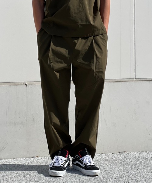 THOUSAND MILE（サウザンドマイル）の「【THOUSAND MILE】 SHORT SLEEVE T-SHIRT&LONG PANTS SETショートスリーブティーシャツアンドロングパンツセット（Tシャツ/カットソー・メンズ・ブラック/オリーブ/チャコール・MEDIUM/LARGE/X-LARGE）」の8枚目の写真