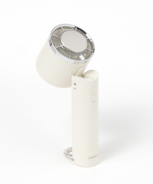 LAKOLE(ラコレ)の「【冷却プレート付】3WAYハンディペルチェファン / 284572(生活家電・レディース・アイボリー/チャコールグレー・FREE)」の5枚目の写真