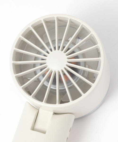 LAKOLE(ラコレ)の「【冷却プレート付】3WAYハンディペルチェファン / 284572(生活家電・レディース・アイボリー/チャコールグレー・FREE)」の9枚目の写真
