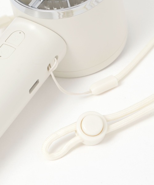 LAKOLE(ラコレ)の「【冷却プレート付】3WAYハンディペルチェファン / 284572(生活家電・レディース・アイボリー/チャコールグレー・FREE)」の15枚目の写真