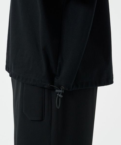 STUDIOUS（ステュディオス）の「DRAWCORD POLO SHIRTS（シャツ/ブラウス・メンズ・ライトグレー/ブラック・1/2）」の11枚目の写真