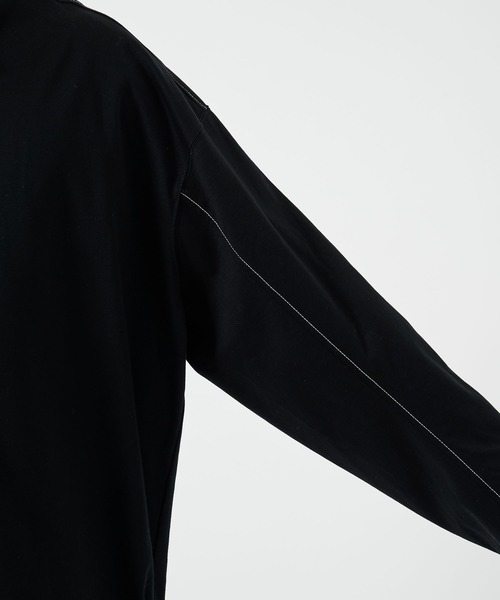 STUDIOUS（ステュディオス）の「DRAWCORD POLO SHIRTS（シャツ/ブラウス・メンズ・ライトグレー/ブラック・1/2）」の14枚目の写真