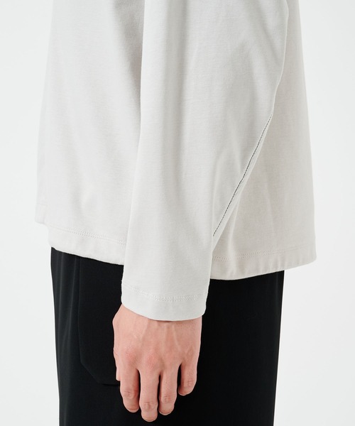 STUDIOUS（ステュディオス）の「DRAWCORD POLO SHIRTS（シャツ/ブラウス・メンズ・ライトグレー/ブラック・1/2）」の21枚目の写真