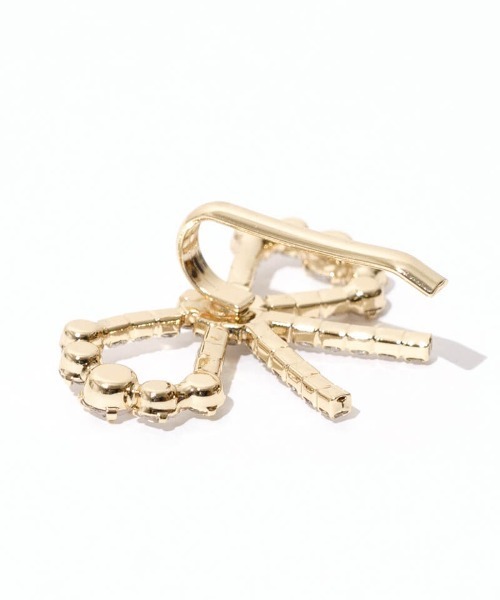 flower（フラワー）の「ビジューリボンカフ（ヘアピン・レディース・ゴールド/シルバー・FREE）」の5枚目の写真