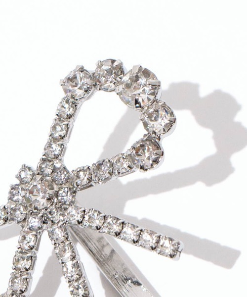 flower（フラワー）の「ビジューリボンカフ（ヘアピン・レディース・ゴールド/シルバー・FREE）」の6枚目の写真