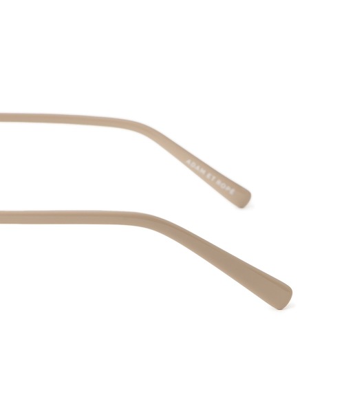 ADAM ET ROPE'（アダムエロペ）の「オクタゴンメタルフレームUVカットグラス（サングラス・レディース・ブラウン/ベージュ・FREE）」の10枚目の写真