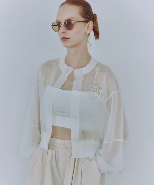 ADAM ET ROPE'（アダムエロペ）の「オクタゴンメタルフレームUVカットグラス（サングラス・レディース・ブラウン/ベージュ・FREE）」の15枚目の写真