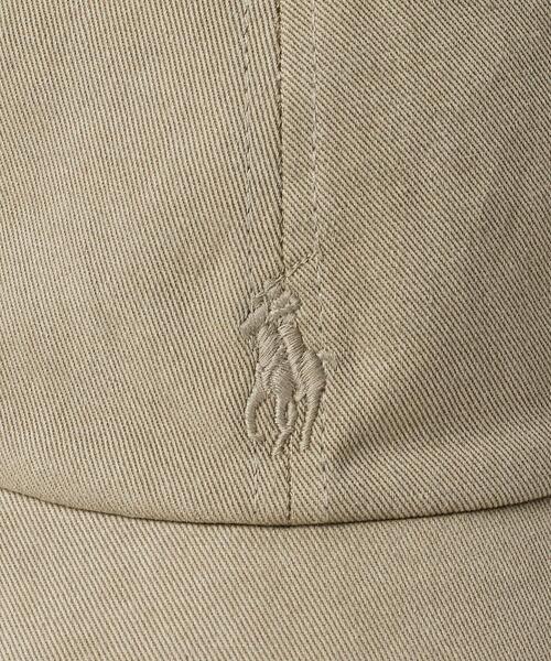 【PoloRalphLauren】ミネラルダイドボールキャップ（関税込み） ミネラルダイド ツイル ボール キャップ（キャップ）｜POLO