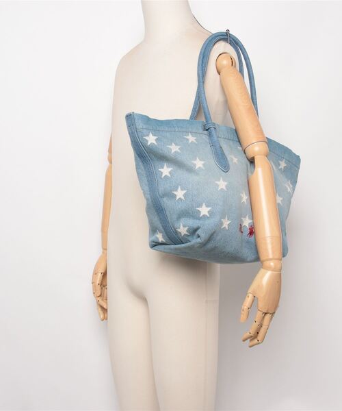日本未入荷色●Ralph Lauren●リバーシブルミディアムトート セール】Big Pony デニム ミディアム Bellport トート（トート