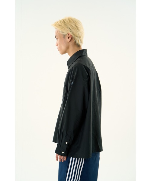 DISCOVERED(ディスカバード)の「BONE AIR BRUSH SHIRTS(シャツ/ブラウス・メンズ・ホワイト・SMALL/LARGE)」の6枚目の写真