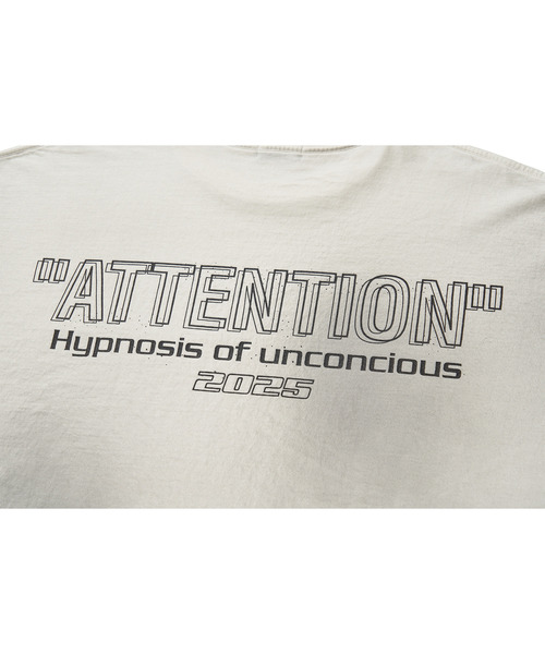 LIBERE(リベーレ)の「LIBERE リベーレ / ATTENTION T-SHIRT アテンショングラフィックダメージTシャツ / 251203-251204(Tシャツ/カットソー・メンズ・ブラック/ホワイト・LARGE/MEDIUM/SMALL)」の21枚目の写真