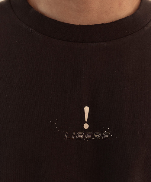 LIBERE(リベーレ)の「LIBERE リベーレ / ATTENTION T-SHIRT アテンショングラフィックダメージTシャツ / 251203-251204(Tシャツ/カットソー・メンズ・ブラック/ホワイト・LARGE/MEDIUM/SMALL)」の13枚目の写真