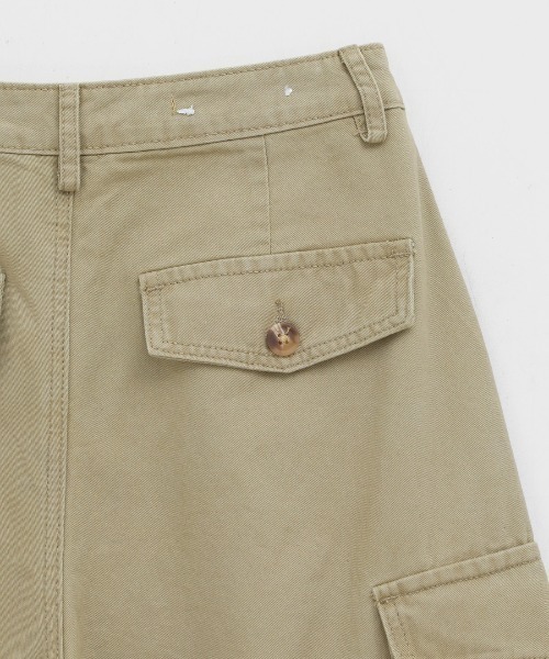 BLACKUP（ブラックアップ）の「[MADE] ダービーターウォッシュカーゴバミューダパンツ（その他パンツ・レディース・ブラウン/ベージュ・MEDIUM/LARGE/SMALL）」の19枚目の写真