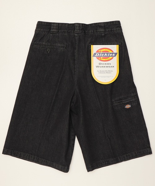 Dickies（ディッキーズ）の「【DICKIES/ディッキーズ】TCツイル/デニム ハーフパンツ/ショートパンツ/ショーツ（デニムパンツ・メンズ・ブラック系1/ブラック系2/カーキ/インディゴブルー/チャコール/ベージュ・M/L/LL）」の10枚目の写真
