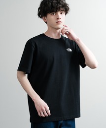 日本未展開モデル THE NORTH FACE ザ・ノースフェイス COTTON S/S R/TEE ワンポイントロゴ半袖Tシャツ
