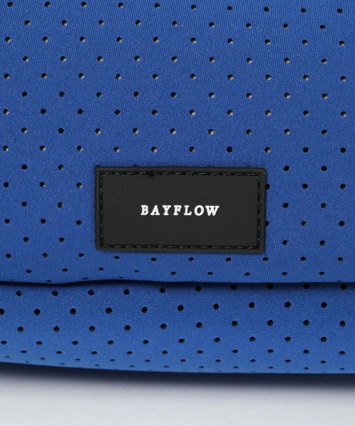 BAYFLOW（ベイフロー）の「[ペットボトルが入るサイズ感]パンチングマルチポケショルダーバッグ（ショルダーバッグ・レディース・グレー/ブルー/ブラック・FREE）」の18枚目の写真