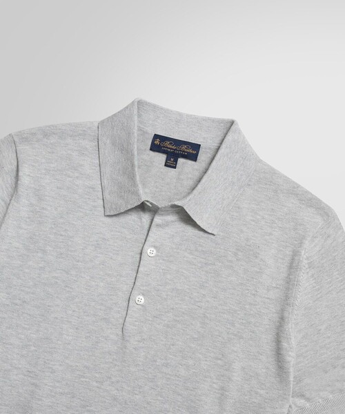 スーピマコットン ショートスリーブ ポロセーター（ポロシャツ