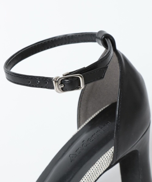 Andemiu（アンデミュウ）の「セパレートヒールサンダル323763（サンダル・レディース・ブラック×グレー/ブラック/アイボリー・LARGE/MEDIUM）」の15枚目の写真