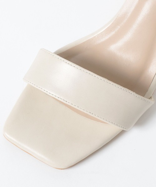 Andemiu（アンデミュウ）の「セパレートヒールサンダル323763（サンダル・レディース・ブラック×グレー/ブラック/アイボリー・LARGE/MEDIUM）」の19枚目の写真