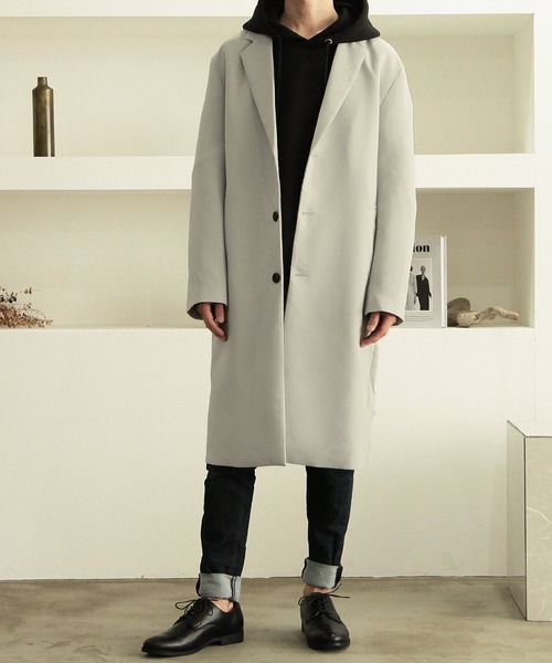 定価64,000円 新品 08sircusライトニットコート ／チェスターコート コート チェスターコート ロングコート レディース ロング