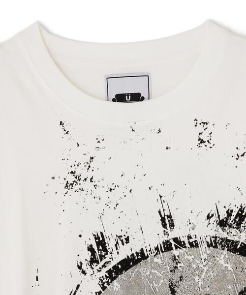 L.H.P（エルエイチピー）の「【WEB&DEPOT限定】UMLAUT/ウムラウト/BIG S/S TEE（Tシャツ/カットソー・レディース・ブラック/ホワイト・S/M/L）」の6枚目の写真