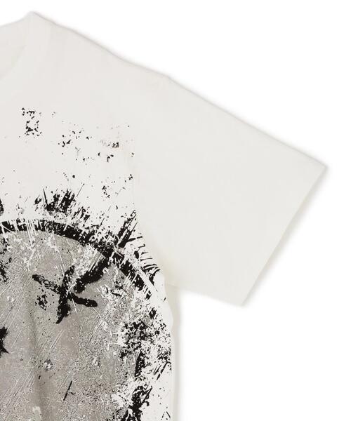 L.H.P（エルエイチピー）の「【WEB&DEPOT限定】UMLAUT/ウムラウト/BIG S/S TEE（Tシャツ/カットソー・レディース・ブラック/ホワイト・S/M/L）」の7枚目の写真