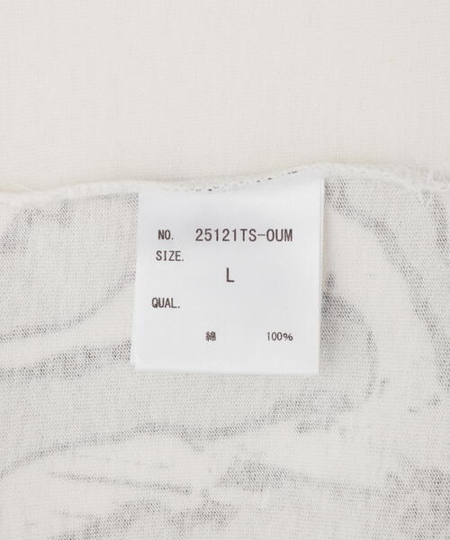 L.H.P（エルエイチピー）の「【WEB&DEPOT限定】UMLAUT/ウムラウト/BIG S/S TEE（Tシャツ/カットソー・レディース・ブラック/ホワイト・S/M/L）」の10枚目の写真