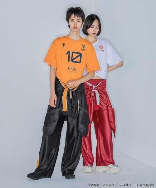 JEANASIS（ジーナシス）の「【ハイキュー!!】トラックジャージ/323875（ジャージ・レディース・レッド系その他/ブラック系その他・LARGE/MEDIUM）」の22枚目の写真