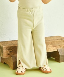 sea and shells by pairmanon | 【sea and shells by pairmanon】メロー リブ ストレッチ ワイドパンツ(その他ベビーウェア)