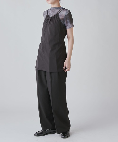 Lui's（ルイス）の「前後2WAYキャミソール（キャミソール・レディース・ブラウン/ピンク/ブラック・FREE）」の5枚目の写真