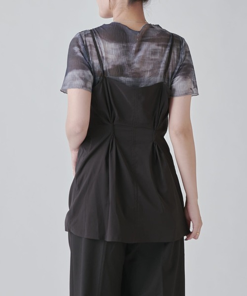 Lui's（ルイス）の「前後2WAYキャミソール（キャミソール・レディース・ブラウン/ピンク/ブラック・FREE）」の11枚目の写真