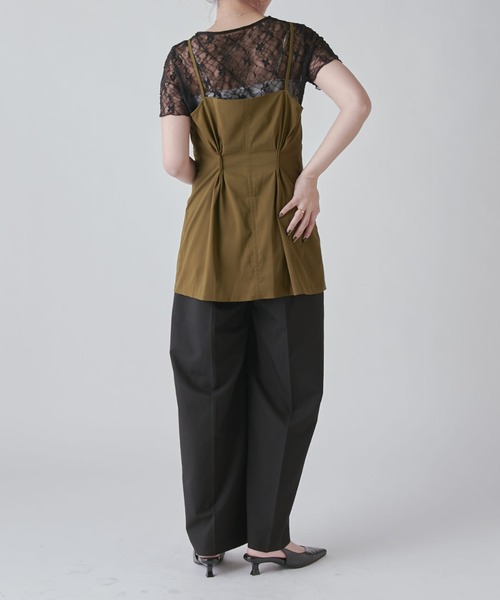 Lui's（ルイス）の「前後2WAYキャミソール（キャミソール・レディース・ブラウン/ピンク/ブラック・FREE）」の13枚目の写真