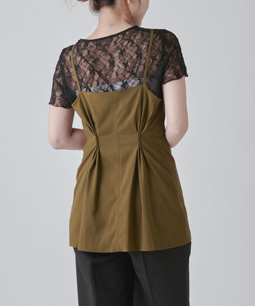 Lui's（ルイス）の「前後2WAYキャミソール（キャミソール・レディース・ブラウン/ピンク/ブラック・FREE）」の17枚目の写真