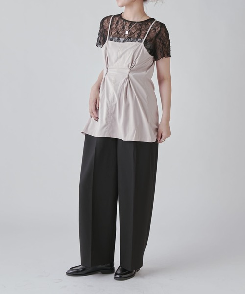 Lui's（ルイス）の「前後2WAYキャミソール（キャミソール・レディース・ブラウン/ピンク/ブラック・FREE）」の19枚目の写真