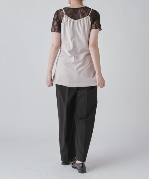 Lui's（ルイス）の「前後2WAYキャミソール（キャミソール・レディース・ブラウン/ピンク/ブラック・FREE）」の20枚目の写真