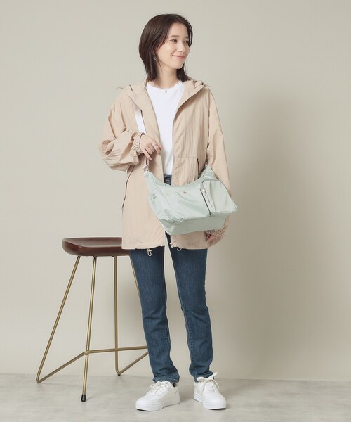 ITS'DEMO（イッツデモ）の「◆【旅行に】ツイル8ポケットショルダー（ショルダーバッグ・レディース・ブラック/グリーン系/ダークグレー・00）」の15枚目の写真