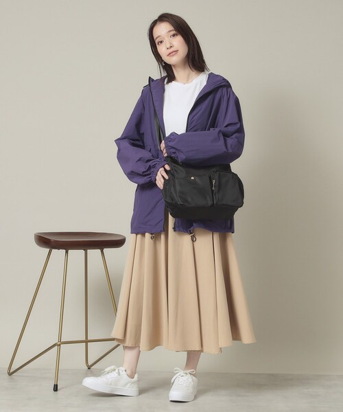 ITS'DEMO（イッツデモ）の「◆【旅行に】ツイル8ポケットショルダー（ショルダーバッグ・レディース・ブラック/グリーン系/ダークグレー・00）」の17枚目の写真