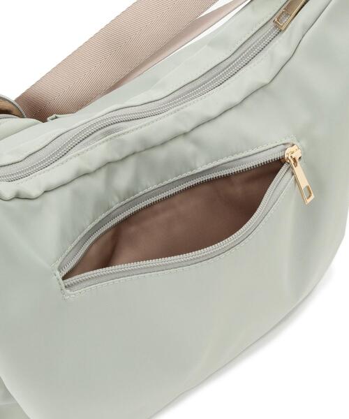 ITS'DEMO（イッツデモ）の「◆【旅行に】ツイル8ポケットショルダー（ショルダーバッグ・レディース・ブラック/グリーン系/ダークグレー・00）」の9枚目の写真